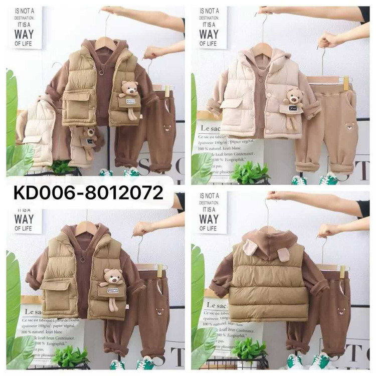 سه تیکه پسرانه ،سویشرت شلوار و پافر