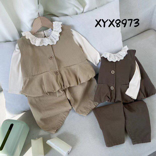 ست کتان دخترانه