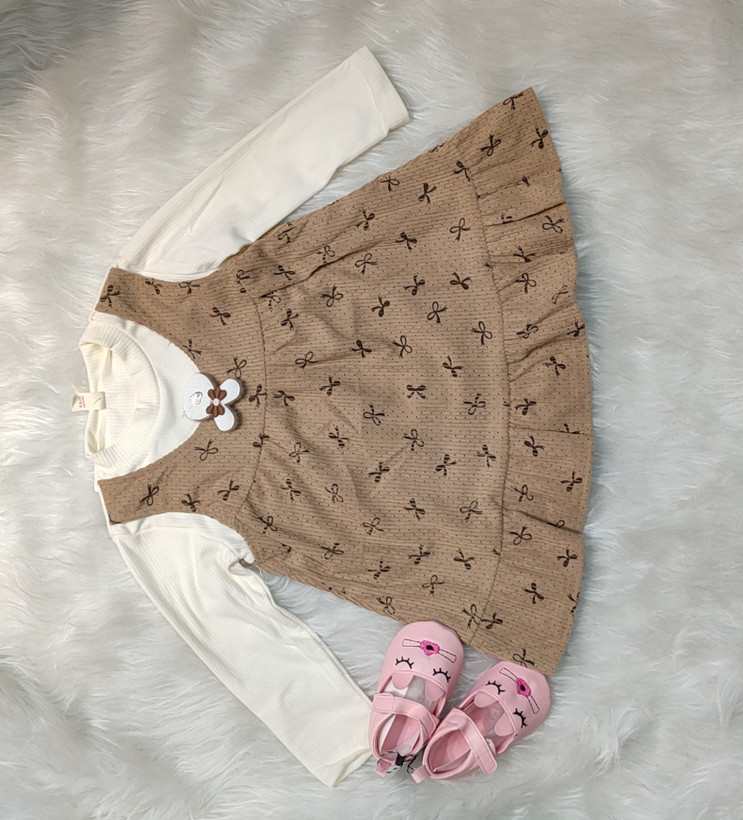 پیراهن دخترانه وادراتی