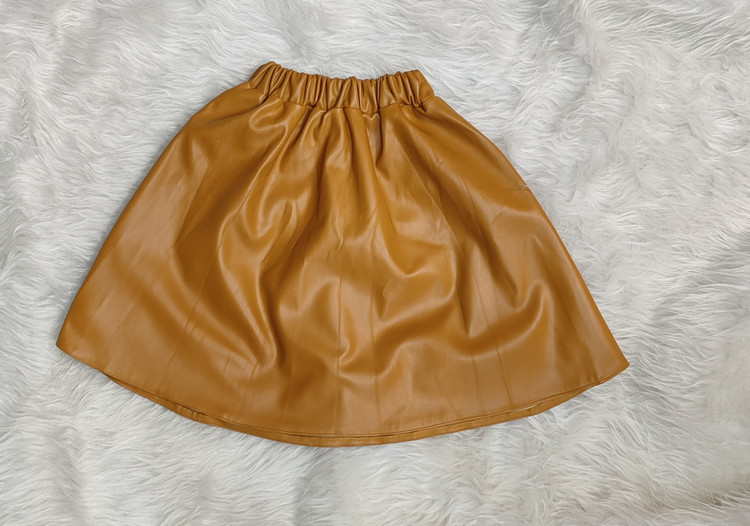 دامن چرم بچگانه دخترانه