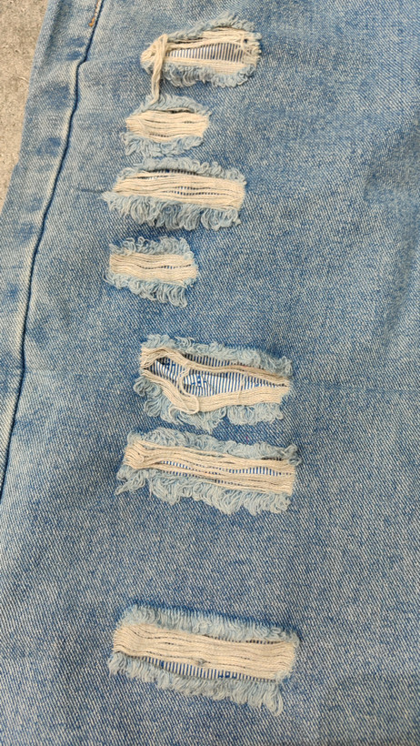 شلوار لی وادراتی مام استایل بچگانه