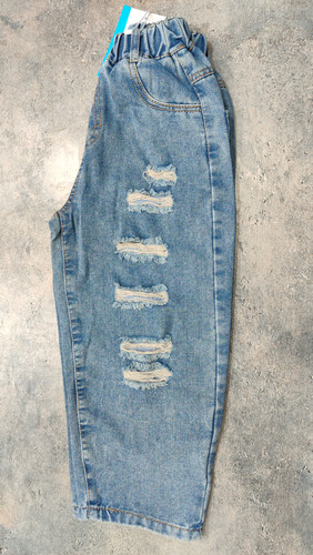 شلوار لی مام استایل بچگانه