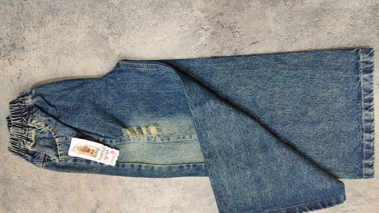 شلوار لی اورجینال بچگانه مدل شافل