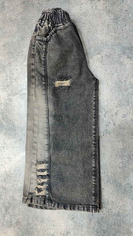 شلوار لی اورجینال مدل شافل بچگانه