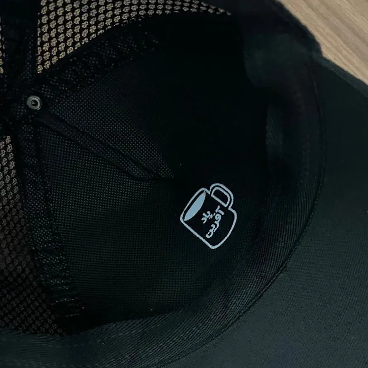 کلاه کپ پاد آفرین مدل شعر کد 15 طرح ساده زنانه و مردانه جنس کتان
